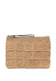 IBELIV Tanala woven clutch - Toni neutri