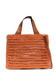 IBELIV Nosy raffia tote bag - Arancione