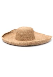 IBELIV Izy woven-raffia sun hat - Toni neutri