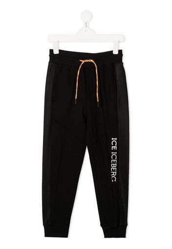 logo-print track pants