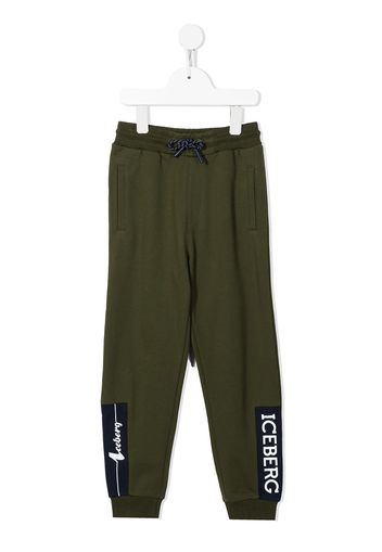 Iceberg Kids Pantaloni sportivi con stampa - Verde