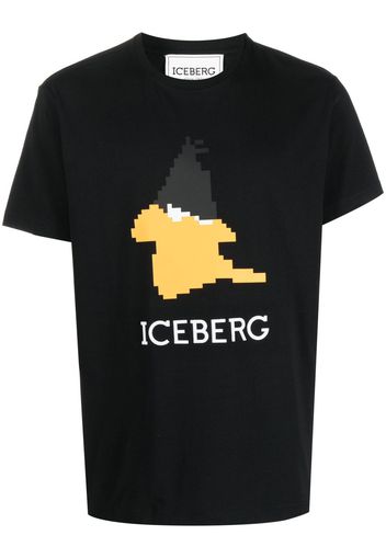 Iceberg T-shirt Looney Tunes con stampa - Nero