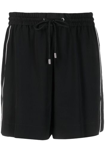 Iceberg high-waist short shorts - Nero