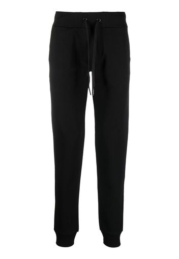 Iceberg logo-embroidered cotton track pants - Nero