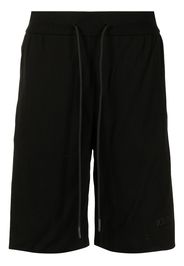 Iceberg drawstring-waist track shorts - Nero