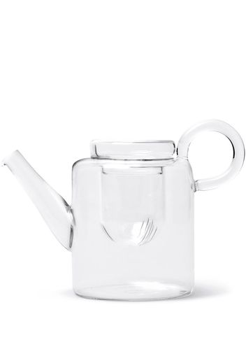 Ichendorf Milano Piuma large glass teapot - Bianco