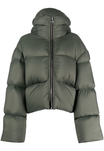 Ienki Ienki Kenny cropped padded jacket - Verde