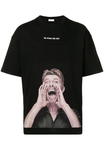 T-shirt con stampa David Bowie