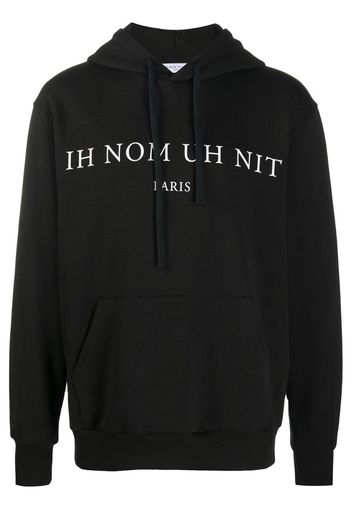 logo hooded sweatshirt