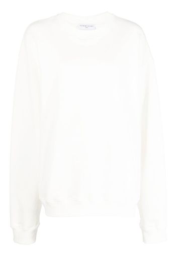 Ih Nom Uh Nit logo-print crew neck sweatshirt - Bianco