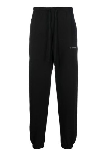 Ih Nom Uh Nit logo-print cotton track pants - Nero