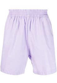 Ih Nom Uh Nit logo-print elasticated-waist shorts - Viola