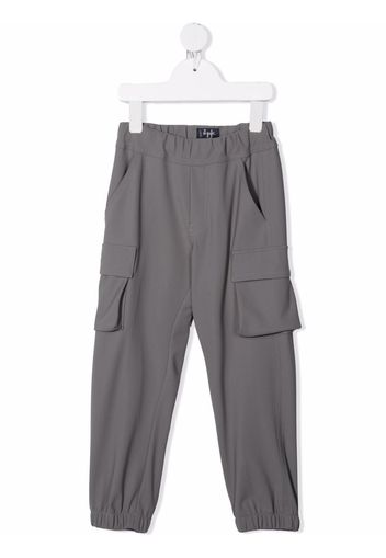 Il Gufo elasticated cargo trousers - Grigio