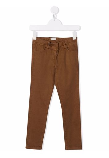 Il Gufo straight-leg trousers - Marrone