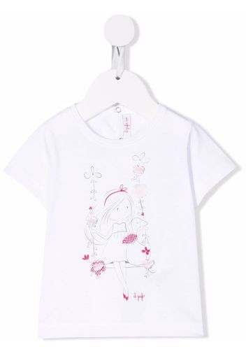 Il Gufo graphic print T-shirt - Bianco
