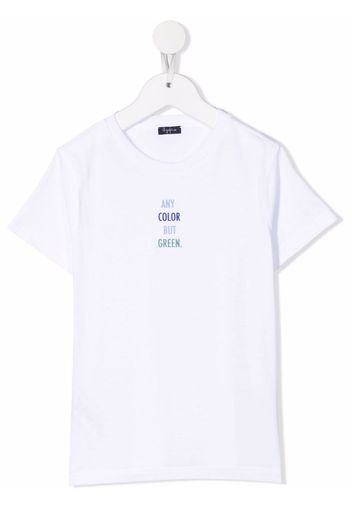 Il Gufo slogan cotton T-shirt - Bianco