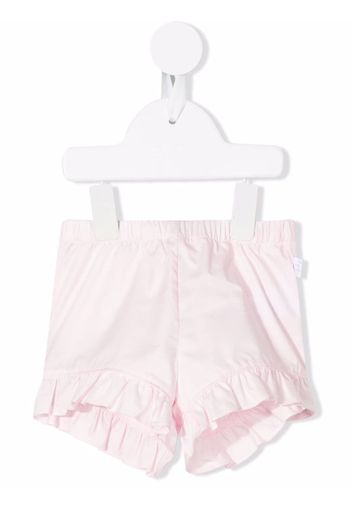 Il Gufo Shorts con ruches - Rosa