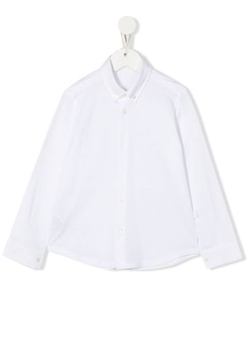 Il Gufo button-down cotton shirt - Bianco