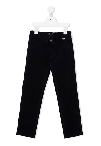 Il Gufo straight-leg trousers - Blu