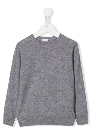 Il Gufo melange-effect cashmere jumper - Grigio