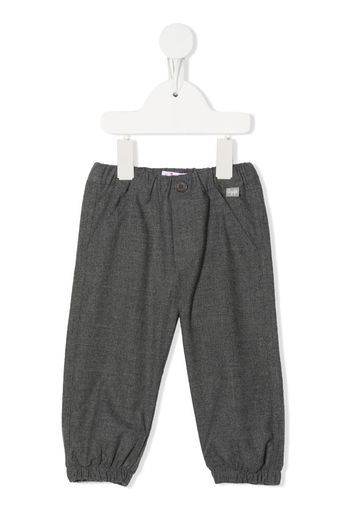 Il Gufo elasticated fitted trousers - Grigio