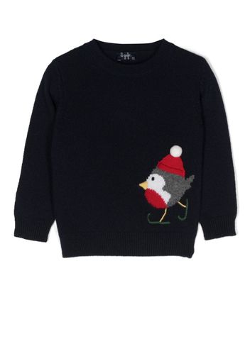 Il Gufo Maglione Robin - Blu