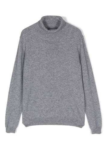 Il Gufo roll-neck cashmere jumper - Grigio