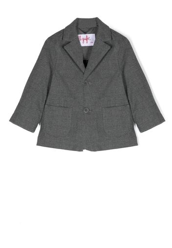 Il Gufo single-breasted tailored blazer - Grigio