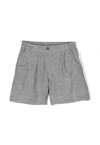 Il Gufo elasticated-waist shorts - Grigio