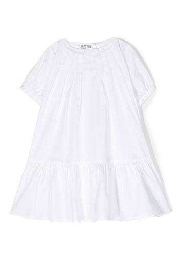 Il Gufo flared hem dress - Bianco