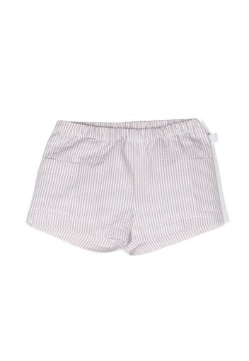 Il Gufo Shorts a righe - Toni neutri