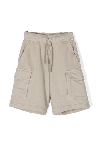 Il Gufo cotton cargo shorts - Toni neutri