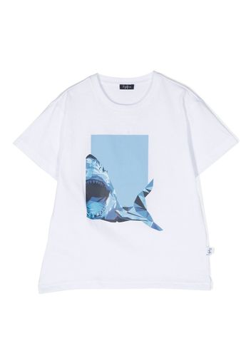 Il Gufo T-shirt con stampa - Bianco