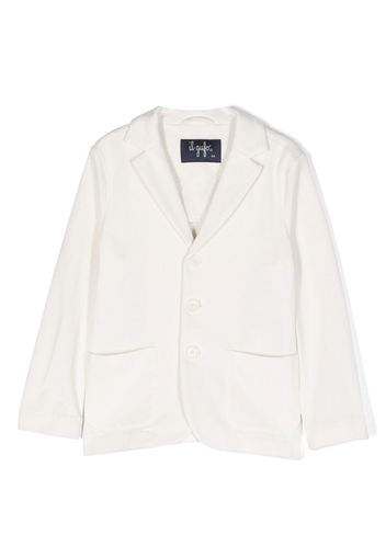 Il Gufo notched-collar single-breasted blazer - Bianco