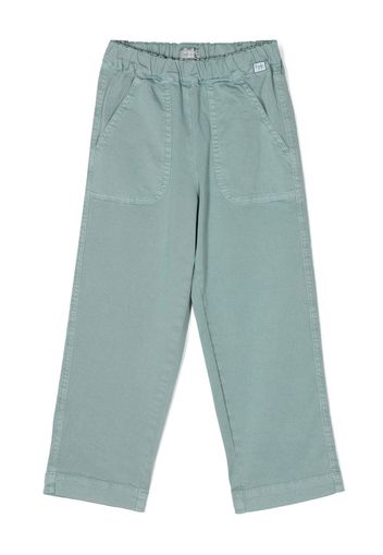 Il Gufo two-pocket cotton trousers - Verde