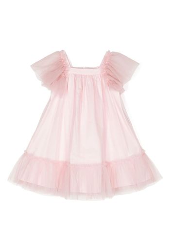 Il Gufo layered tulle dress - Rosa