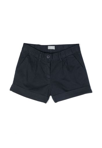 Il Gufo folded-edge shorts - Blu