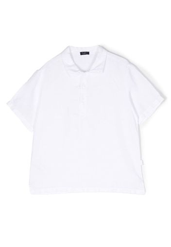 Il Gufo short-sleeve linen shirt - Bianco