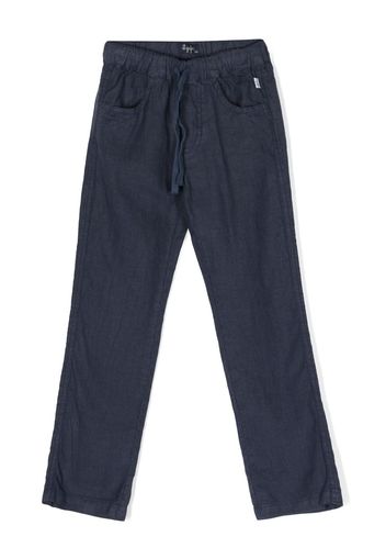 Il Gufo elasticated-waist trousers - Blu