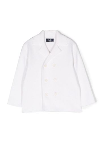 Il Gufo double-breasted cotton blazer - Bianco