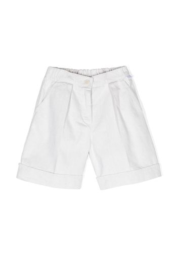 Il Gufo elasticated-waistband casual shorts - Toni neutri