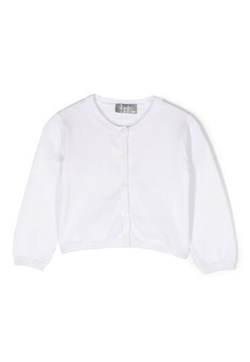 Il Gufo plain button-fastening cardigan - Bianco