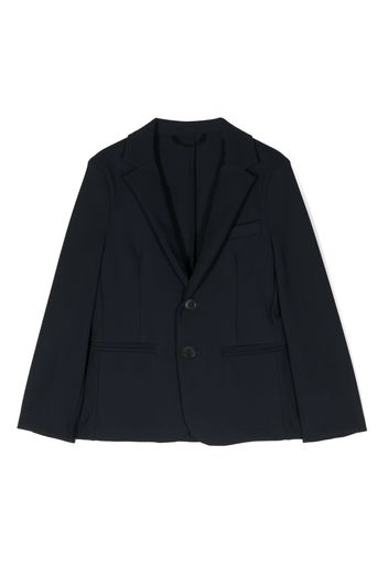 Il Gufo oversize notched blazer - Blu