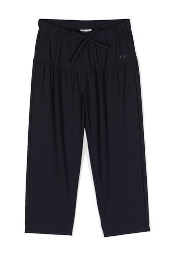 Il Gufo drawstring-waist pants - Blu