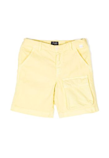 Il Gufo multi-pocket cargo shorts - Giallo