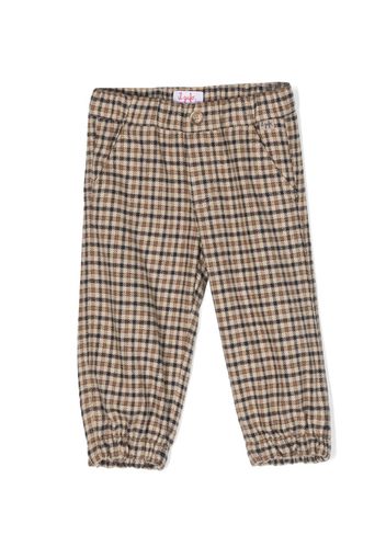 Il Gufo checked chino trousers - Toni neutri