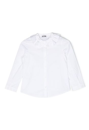 Il Gufo Camicia con pettorina - Bianco