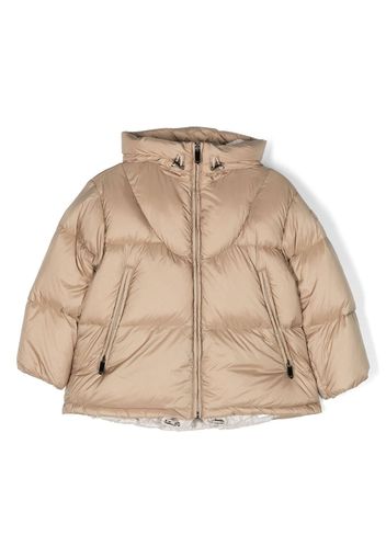 Il Gufo hooded puffer jacket - Toni neutri