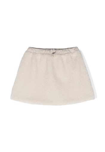 Il Gufo panelled drawstring skirt - Toni neutri