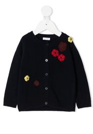 embroidered flower cardigan